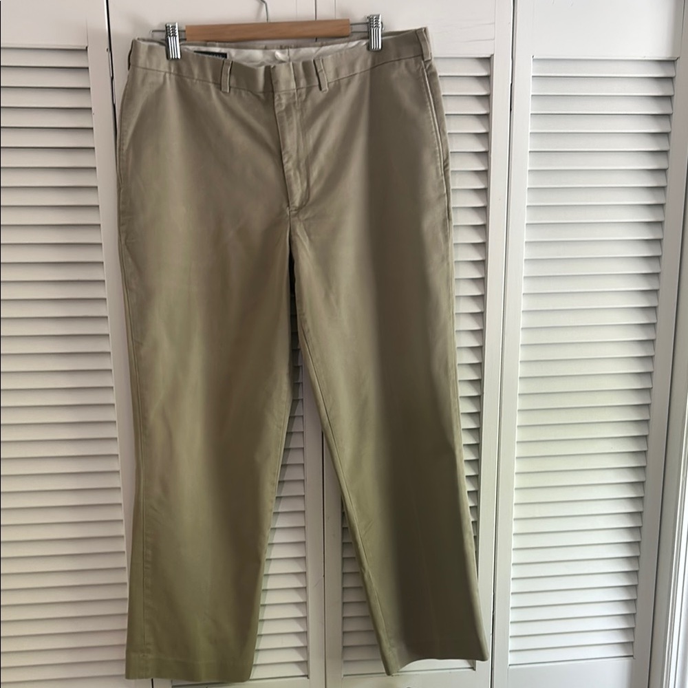 Men's Lands End Tan Pants 36x29